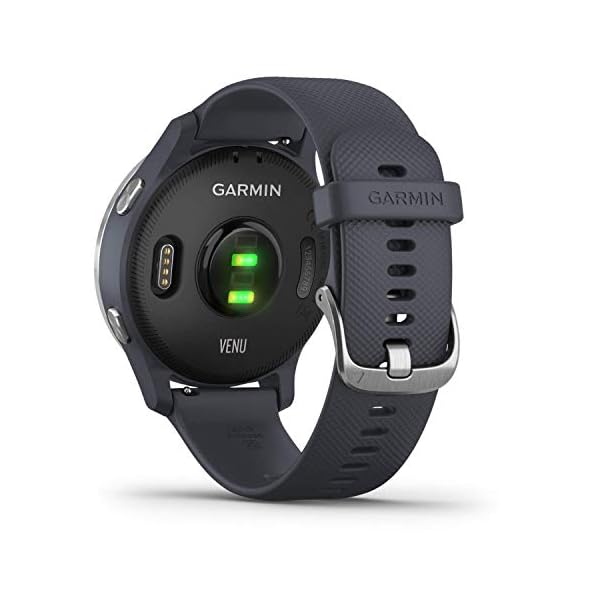 Garmin Venu, GPS Smartwatch with Bright Touchscreen Display, Features Music, Body Energy Monitoring, Workouts, Pulse Ox…