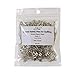 iNee Curved Safety Pins, Quilting Basting Pins, Nickel-Plated Steel, Size 1, 150 Count