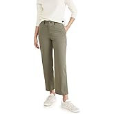 Dockers Womens Straight Fit High Rise Weekend Chino Pants