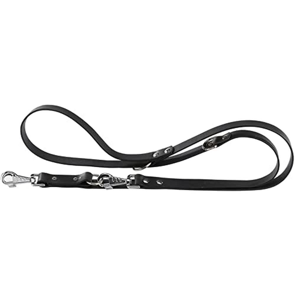 Ferplast Natural Dog Leash, 2.2 cm x 120-200 cm, Black