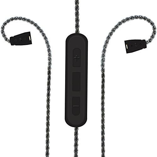 Sqrmekoko Wireless Line Audio Cable Adapter for Sennheiser IE8, IE80, IE8i Earphone