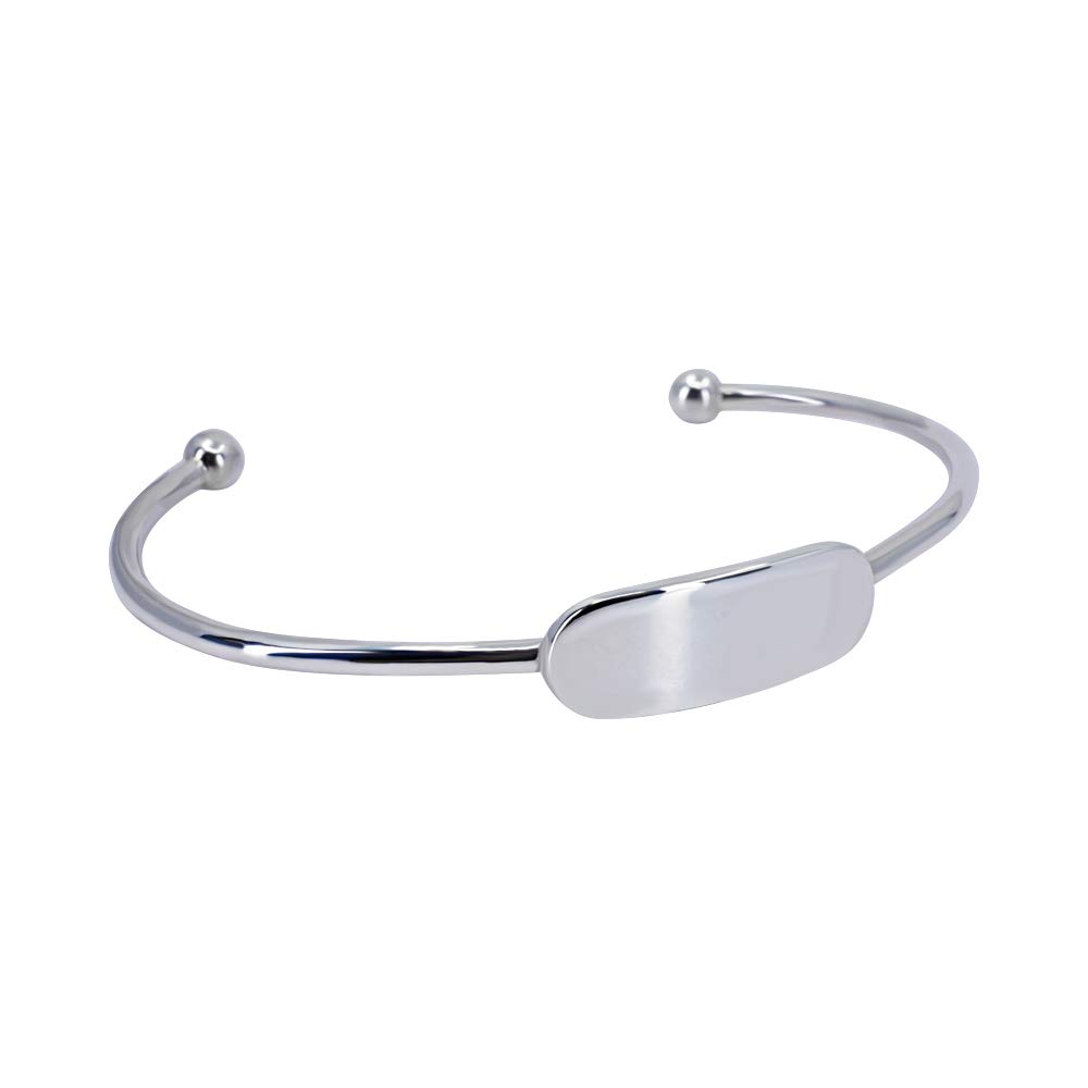 personalised baby girl bangle