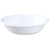 Corelle Livingware 10-Ounce Dessert Bowl, Winter Frost White Set of 4 bowls