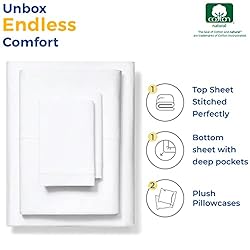 600-Thread-Count Egyptian Cotton Quality Sheet Set