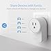 BESTEK Smart Plug Compatible with Alexa,Google Assistant and IFTTT, No Hub Required [ETL Listed] - 10A 1250W Max Wall Plug (Wall outlet, 2 Pack Smart Plug with 2 USB)