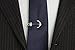 Salutto Tie Bar Mens Tie Clip Shirt Tie Bar Clip Anchor Shape