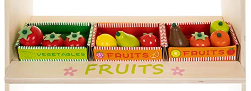 ISO TRADE Kaufladen aus Holz mit Zubehör Kaufmannsladen für Kinder 11247 – Bild 6