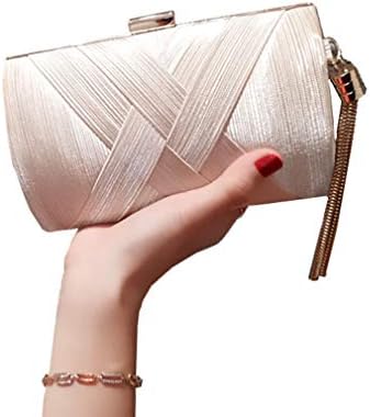 rose gold envelope clutch bag