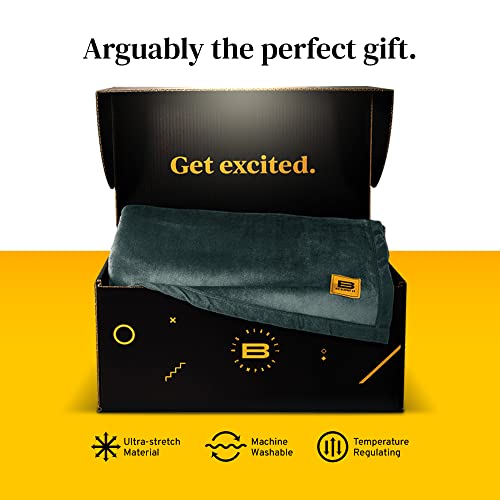 Big Blanket Co Original Stretch Smoke Grey 120” x 120” (10' x 10