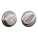 Schlage B60 N 626 Deadbolt, Keyed 1 Side, Highest Residential Security, Satin Chrome