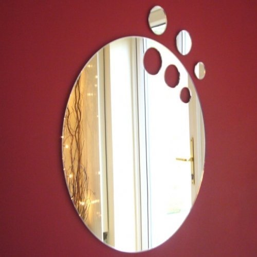 Ovals out of Oval Mirror 35cm x 17cm