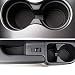 CupHolderHero for Honda Ridgeline 2017-2020 Custom Liner Accessories - Premium Cup Holder, Console, and Door Pocket Inserts 24-pc Set (Solid Black)