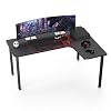 It’s_Organized L Shaped Desk,61 inch Corner Gaming Desk,Computer L Desk,Modern PC Laptop Computer Table Workstation with…