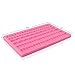 Beasea Silicone Mold for Cake Decorating, Pie Crust Pearl Lace Fondant Diy Baking Tool Pink Border Decoration Sugarcraft Lace Rope Mould for Chocolate Cupcake Candy Pastry Jelly