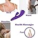 G Spot Vibrator Heating Wand Massager Handheld Waterproof Automatic Silicone Massager Rechargeable Powerful 10 Speed