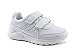 Jabasic Kids Black/White Hook and Loop School Uniform Sneaker