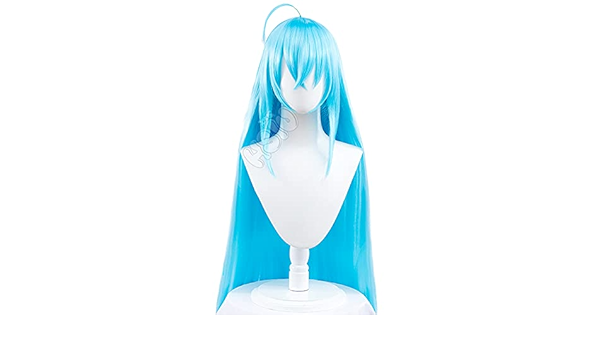 Amazon Com Vivy Cosplay Wig Diva Anime Vivy Fluorite Eye Song Cosplay Hsiu Sky Blue Long Hair Free Brand Wig Cap Beauty