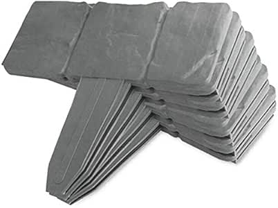 Facibom Ribete de CéSped Borde de Piedra Empedrado Borde de JardíN