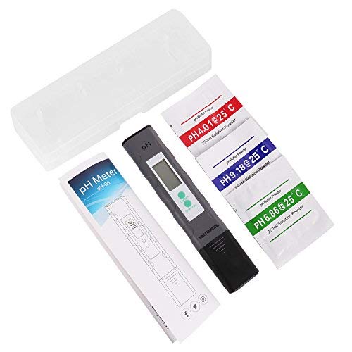 Digital PH Meter, Kydara PH Meter 0.01 PH High Accuracy Water Quality Tester with 0-14 PH Measurement Range for Household Drinking, Pool and Aquarium Water PH Tester Design with ATC