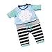 Manhattan Toy Baby Stella Happy Little Cloud Baby Doll Clothes for 15
