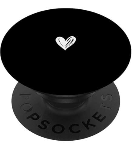 Chic Hand Drawn Heart Simple Cute PopSockets PopGrip For MagSafe