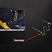 Ocamo Pre Cut Inside Corner Staples 0.8mm/0.6mm Plastic Stapler Repair Welders 100PCs