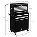 Big Tool Chest,Removable 2 in 1 Tool Box,8-Drawer Tool Storage,Detachable Tool Chest with 4 Universal Wheels (2 PCS Lockable),Keyed Locking System Toolbox Organizer