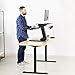 VIVO Small Height Adjustable 24 inch Standing Desk Converter, Sit Stand Tabletop Monitor Riser Ergonomic Workstation (DESK-V011G)