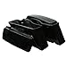 TCMT Hard Saddle bags Saddlebag Trunk Fits For Harley HD Touring CVO Road Glide Road King Street Glide Electra Glide Ultra Classic 1994-2013