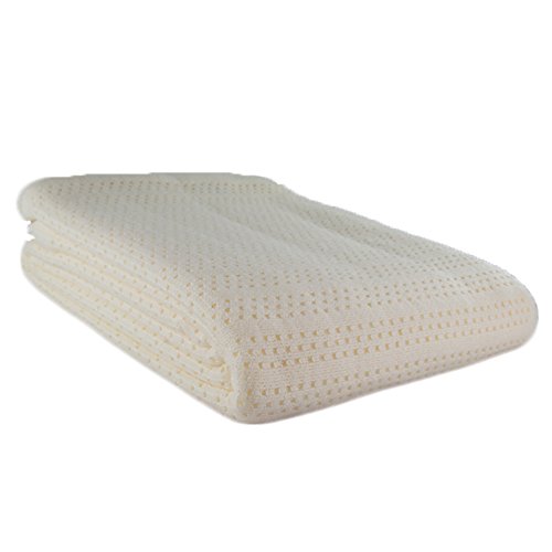 Diana Cowpe 100 Acrylic Cellular Blanket White Double Amazon.co.uk Kitchen & Home