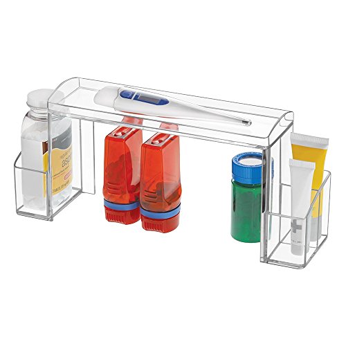 Mdesign bathroom medicine cabinet high-rise organizer f…