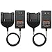 Shentec 2 Pack 1.2V-18V Battery Charger Compatible with Porter Cable PC18B PCC489N Ni-MH/Ni-Cd Slide-in Style Batteries (Not for Li-ion Battery)