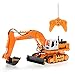 deAO RC Excavator Truck with Lights and Sounds Digger Construction Truck