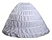 Fanhao 6 Hoops Skirt Wedding dress Bridal Petticoat/Underskirt/Crinoline/Slip for Women