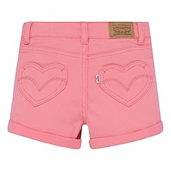 Levi's Girls' Denim Shorty Shorts