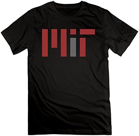 Chocy Men's Massachusetts Institute Of Technology MIT Engineers Particular Tshirts Black Size XXL