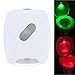 IREALIST Motion Activated / Light Sensitive Automatic LED Toilet Nightlight Motion Sensor Bathroom Lamp for Any Toilet(ABS Material) (Red+Green)