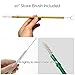 Baby Bottle Brush Cleaning Set (3 Piece) – Deep Cleaning Baby Bottle Cleaner Kit Includes Bottle Brush, Nipple Brush with Detailing Silicone Tip and Straw Sippy Brush