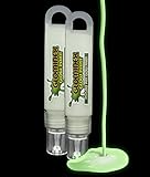 Glominex I08 Invisible Day Glow in the Dark Paint - 1 oz Tube - Green