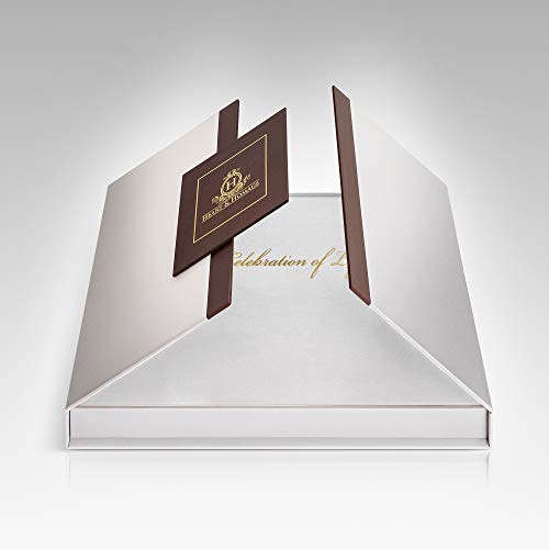 Heart & Homage Funeral and Memorial Guest Sign-in Book | PU Leather Hardcover, Large - Beautiful | Celebration of Life Registration Books | 80 Guests (White)