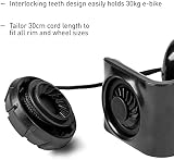 Hornit CLUG PRO Bike Rack Graphite Roadie 23-32mm FIDLOCK Strap Wall Mount view 4