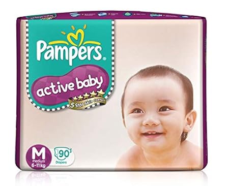 amazon pampers medium