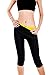 Bakerdani Womens Hot Sweat Pants Neoprene Body Shaper Slimming Shapewear Workout Sauna Suit Thighs Slimmer for Weight Loss