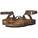Birkenstock Women's Yara Leather Ankle-Strap Sandal,Habana,37 EU/6 M US
