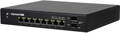 Ubiquiti EdgeSwitch 8-port 150W PoE+ Gigabit Managed Switch ES-8-150W