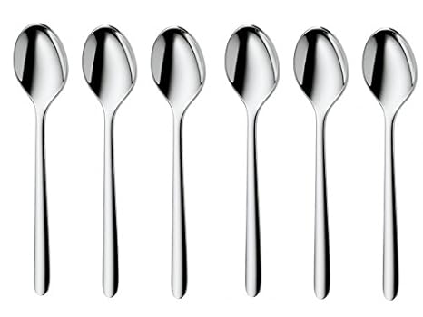 WMF Cubertería Flame Cromargan Protect cucharas de café (6 unidades)