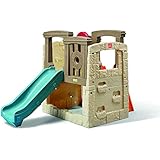 Step2 Woodland Climber II Kids Playset, Ages 2 –6 Years Old, Toddler Slide and Climbing Wall, Outdoor Playground for Backyard, Sturdy Plastic Frame, Easy Set Up