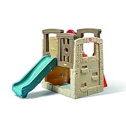 Step2 Woodland Climber II Kids Playset, Ages 2 â6 Years Old, Toddler Slide and Climbing Wall, Outdoor Playground for Backyard, Sturdy Plastic Frame, Easy Set Up