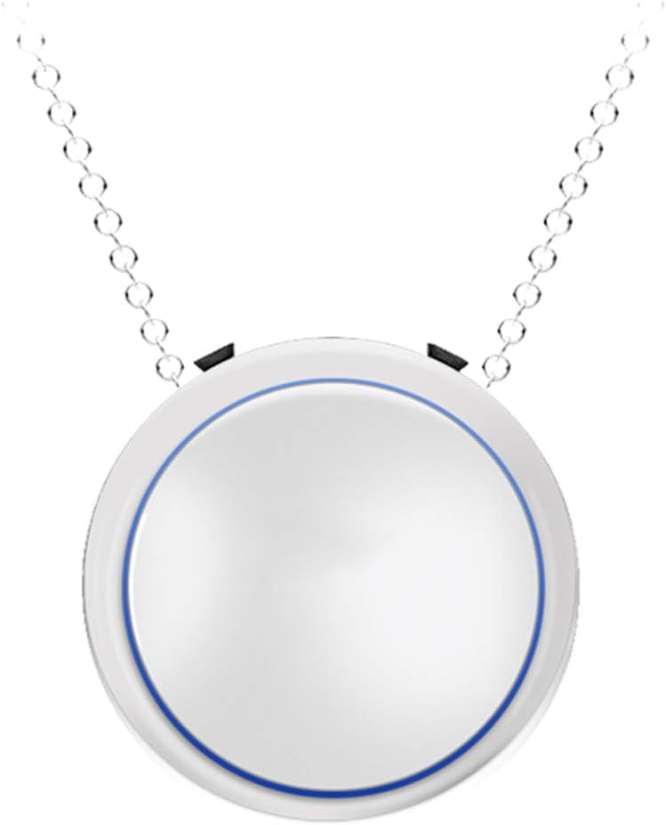 TLJX Mini Air Purifier, Portable Wearable Personal Air Purifiers Remove Allergies Odors Dust Second-Hand Smoke Adults Kids Necklace Gift Low Noise