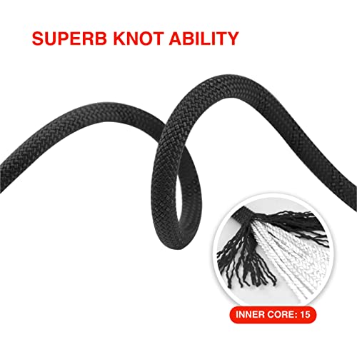 150ft Climbing Rope PHRIXUS Static Climbing Rope – 10.5mm Nylon ...